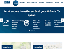 Tablet Screenshot of apano.de